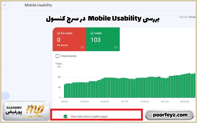 کنسول Mobile Usability بررسی (1)